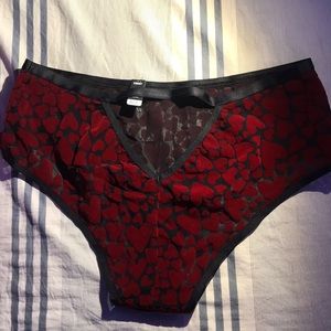 Cheeky Heart Underwear Size 1
